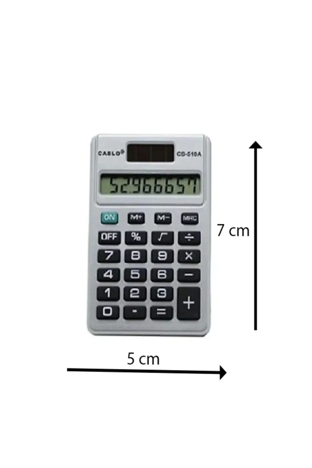 HESAP MAKİNESİ CS-510A 8 HANE CEP TİPİ