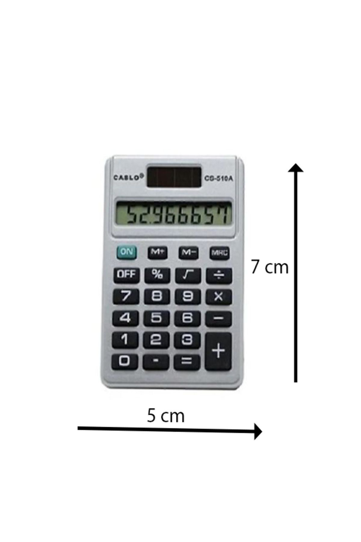 Caslo Hesap Makinesi Cs-510A 8 Hane Cep Tipi