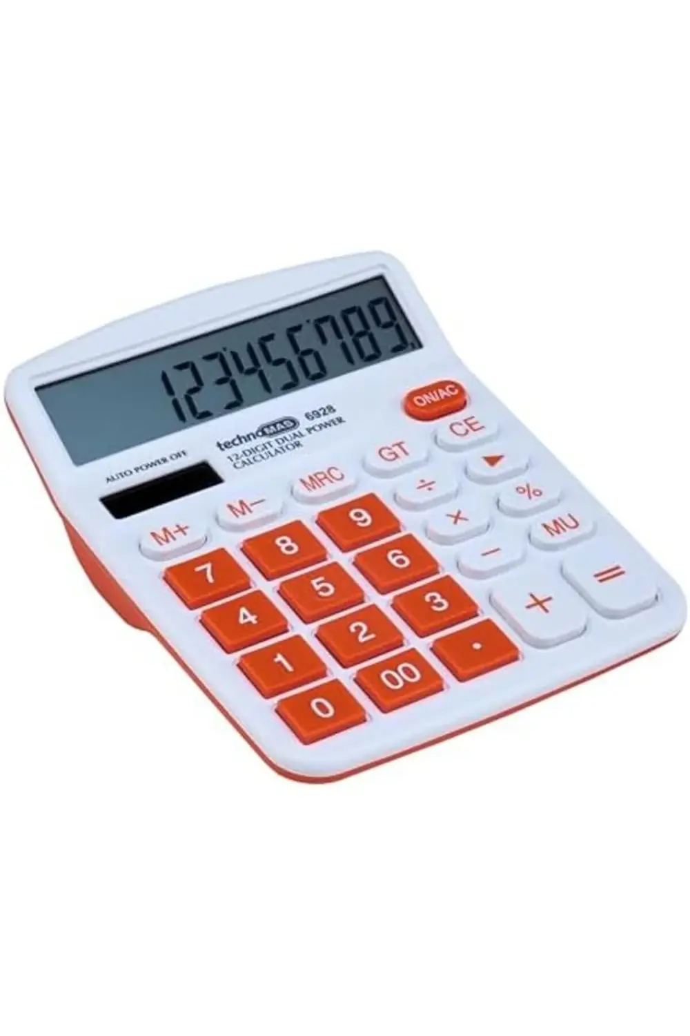 Hesap Makinesi Ofis Tipi, Renkli Seri, Oranj 395519