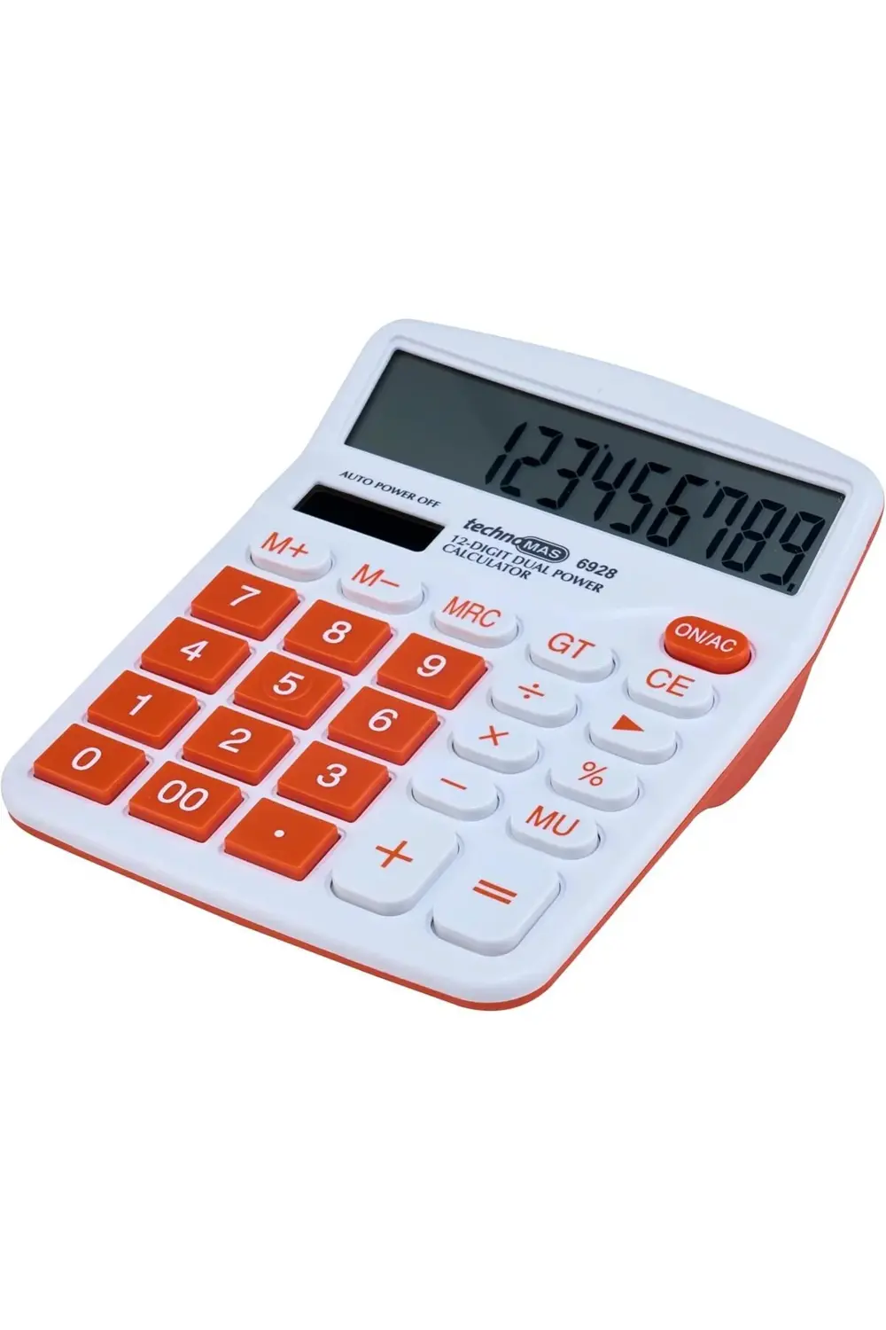 Hesap Makinesi Ofis Tipi, Renkli Seri, Oranj 395519