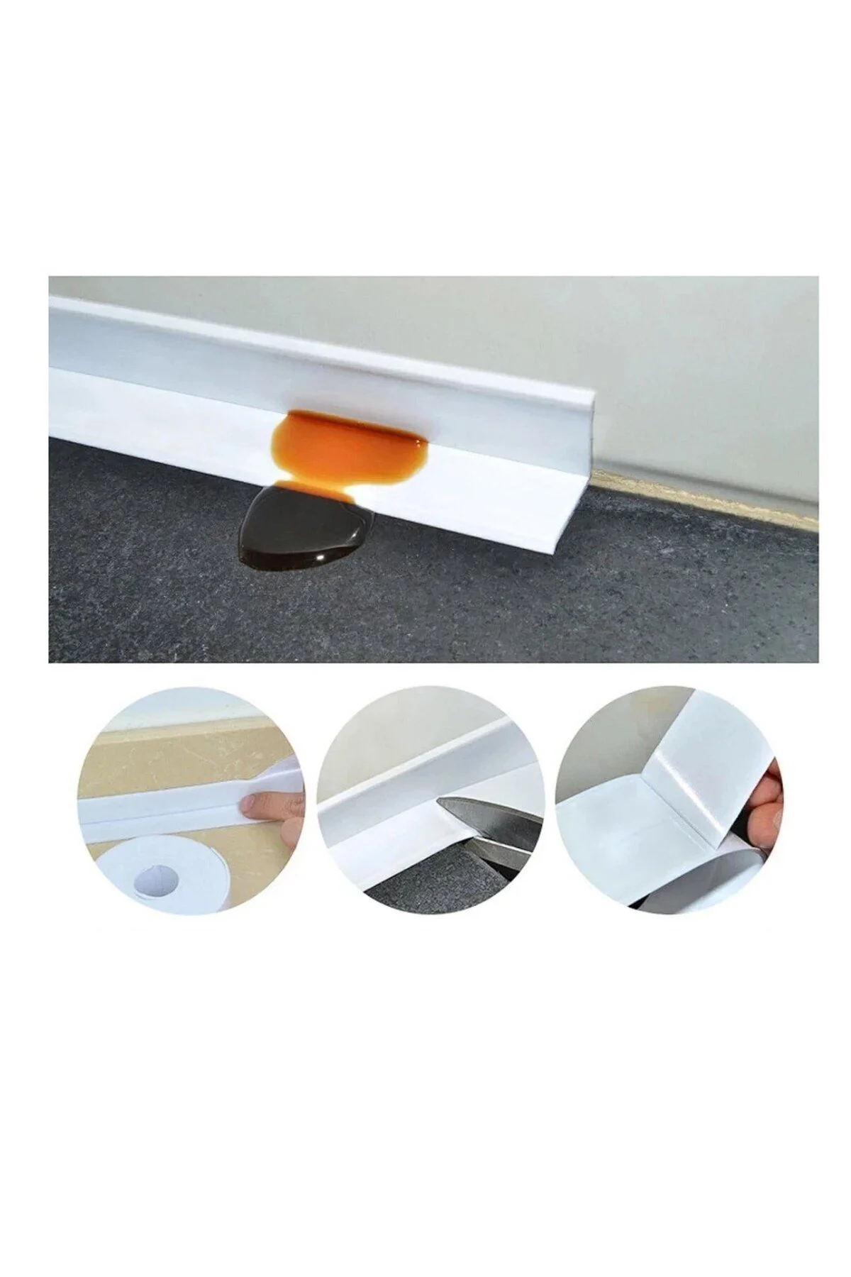 HETicaret Su Sızdırmaz Lavabo Klozet Ocak Kenarı Suya Dayanıklı B
