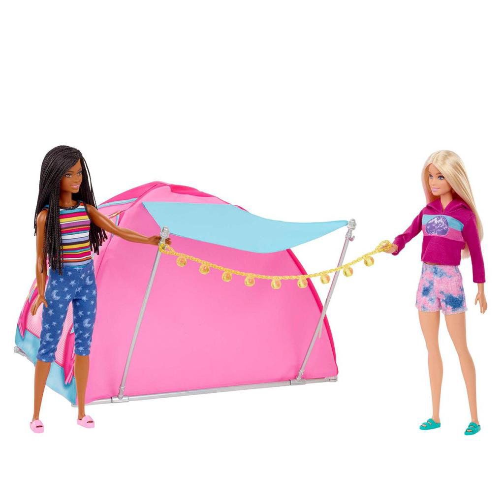 HGC18 Barbie Malibu ve Brooklyn Kampta Oyun Seti HGC18 Barbie Malibu ve Brooklyn Kampta Oyun Seti