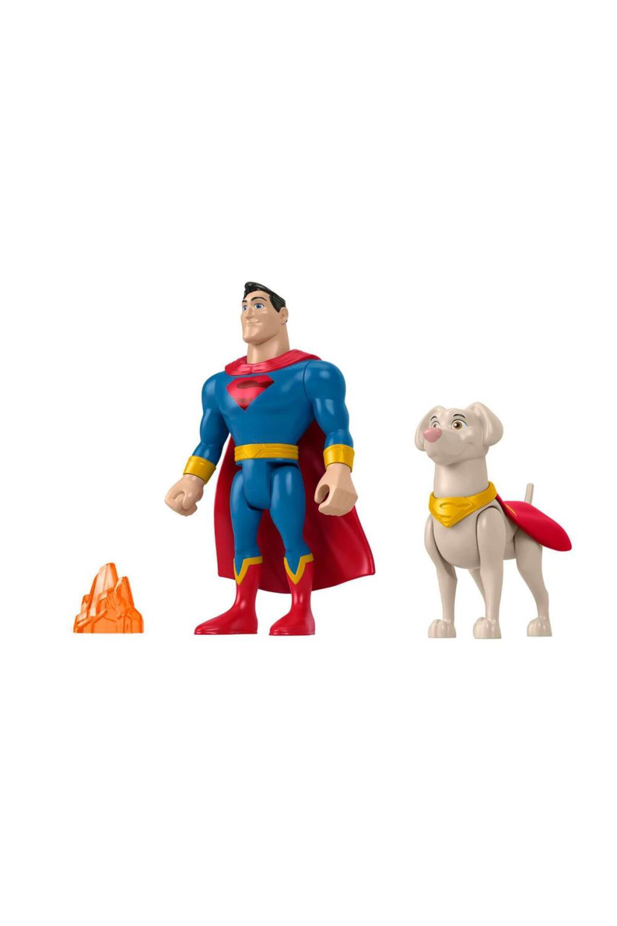 Nessiworld Hgl01 İmaginext Dc League Of Super Pets -  Kahramanlar Ve Hayvanl