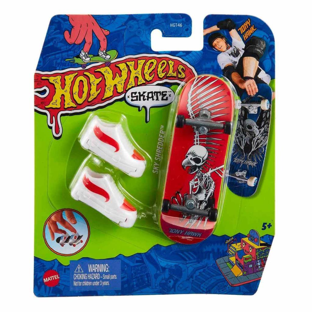 HGT46 Hot Wheels Skate Parmak Kaykay ve Ayakkabı Paketleri HGT46 Hot Wheels Skate Parmak Kaykay ve Ayakkabı Paketleri