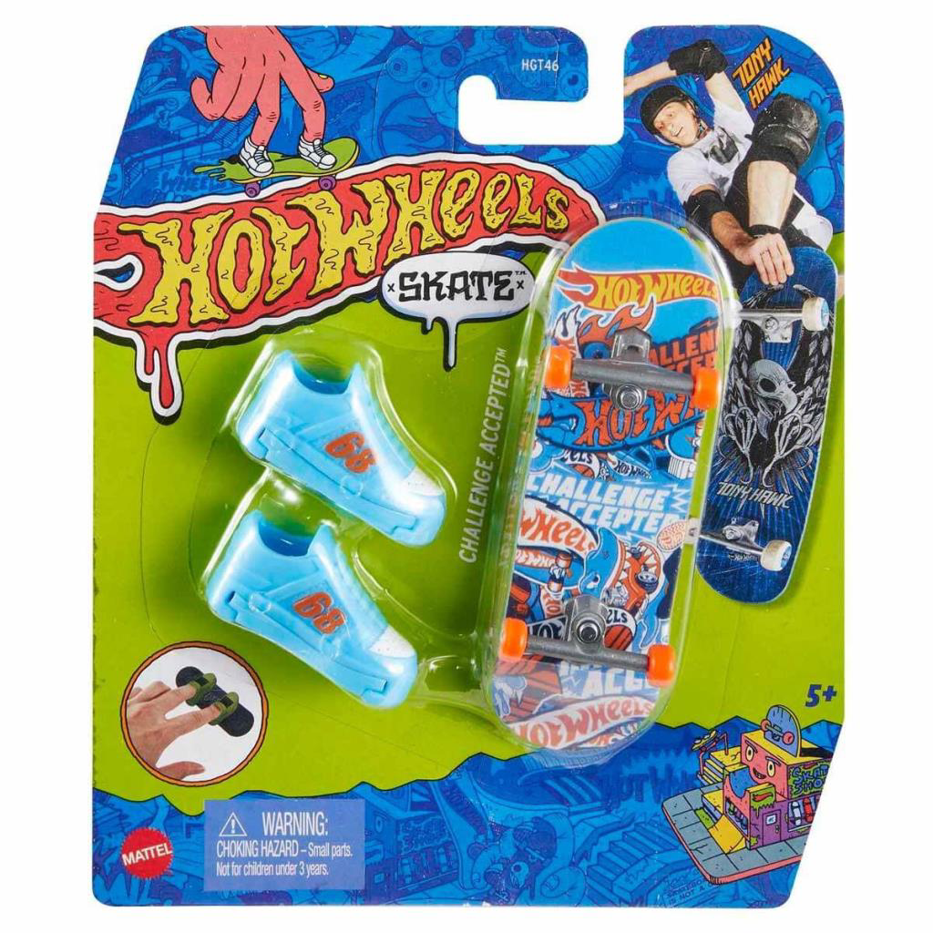 HGT46 Hot Wheels Skate Parmak Kaykay ve Ayakkabı Paketleri HGT46 Hot Wheels Skate Parmak Kaykay ve Ayakkabı Paketleri