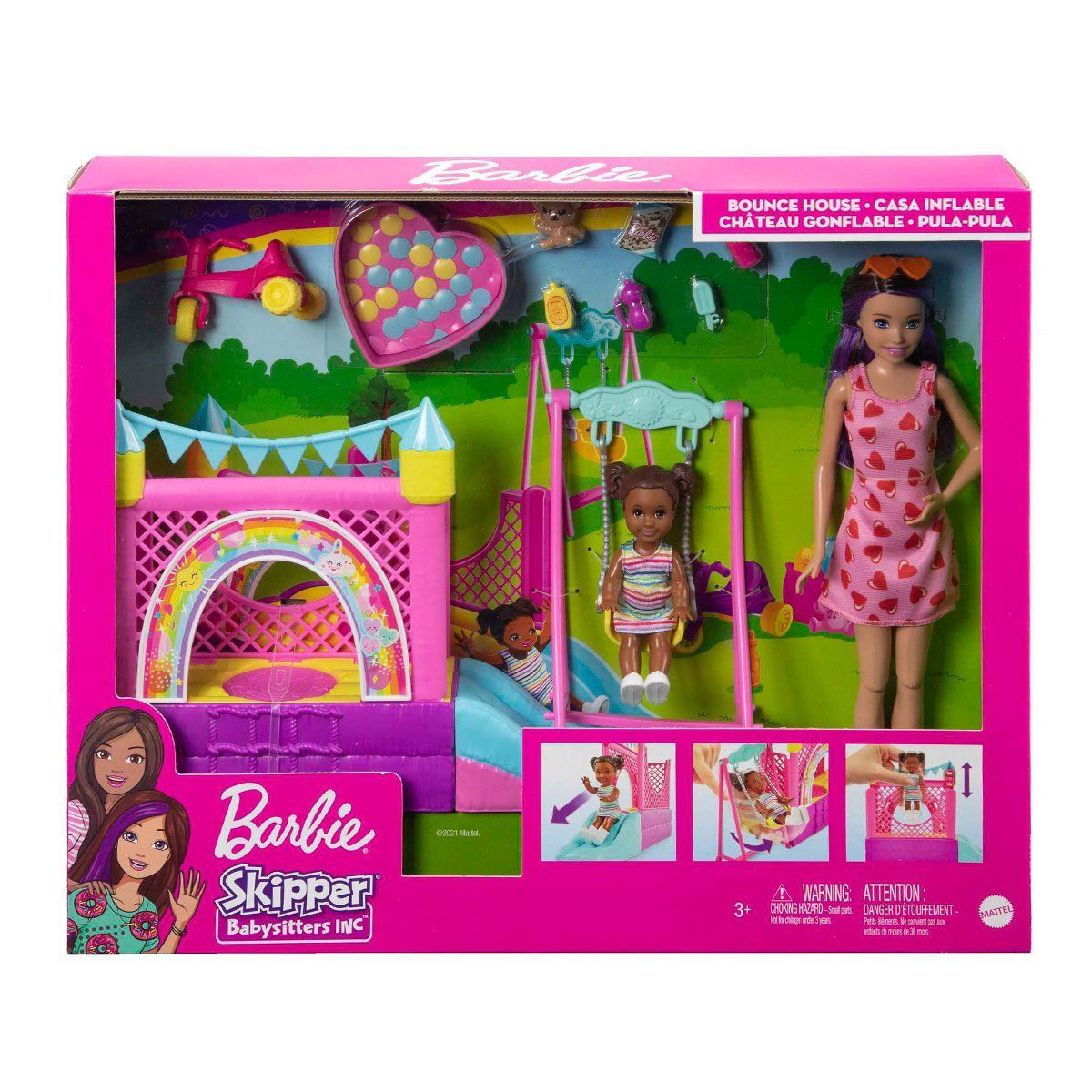 HHB67 Barbie Bebek Bakıcısı Skipper Oyun Evi Seti HHB67 Barbie Bebek Bakıcısı Skipper Oyun Evi Seti