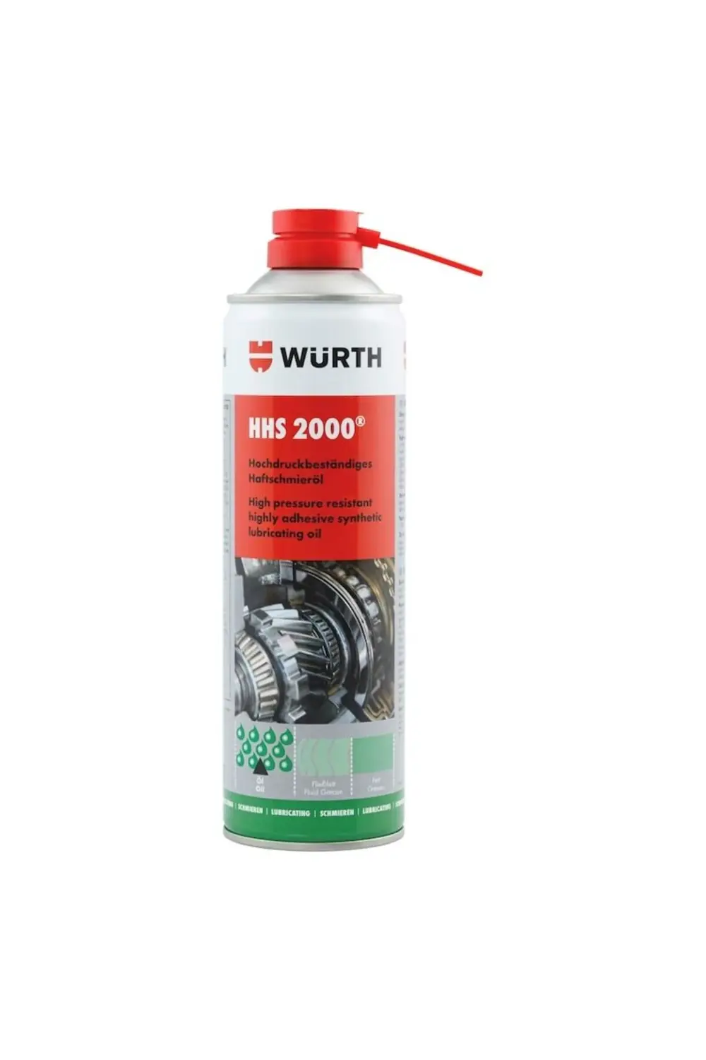 HHS® 2000 YAĞLAMA SPREYİ 500ML - Tutunma Özellikli Yüksek Basınca