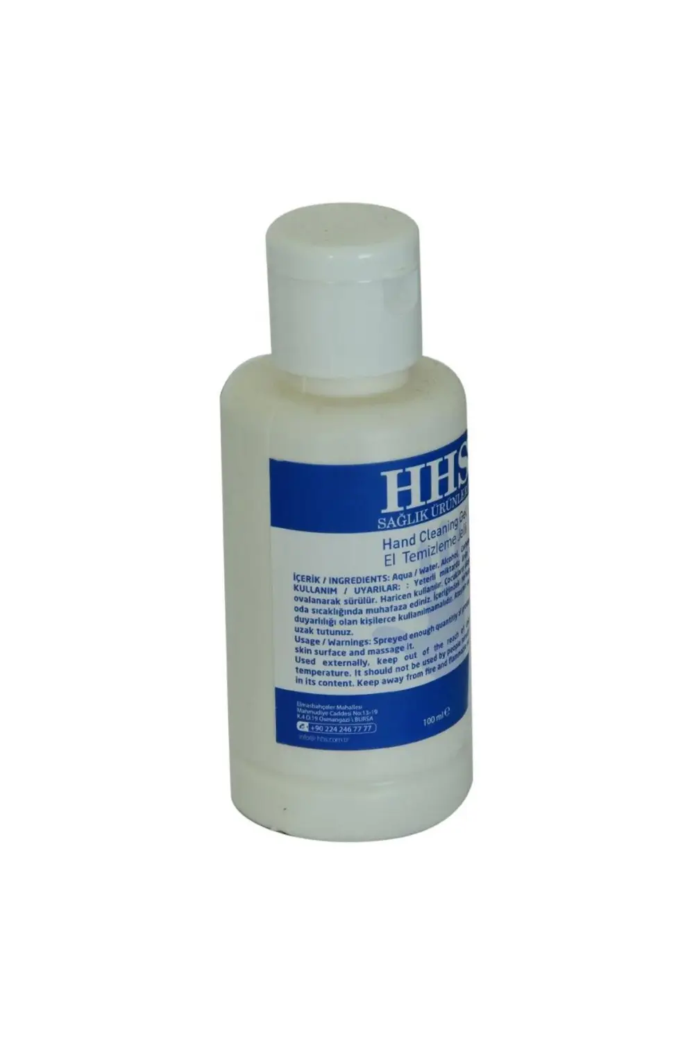 Hhs El Temizleme Jeli Dezenfektan 100 ml - Hand Cleaning Gel