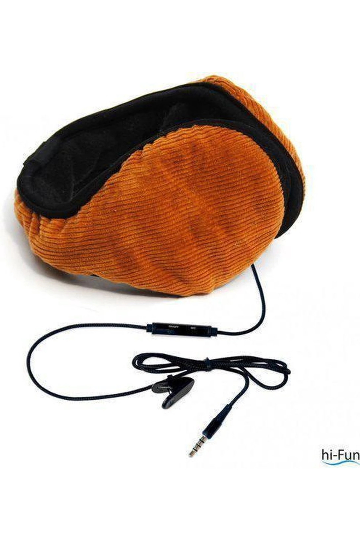 Hi-Fun Hi-Ear Kış Kulaklığı Long Air Black