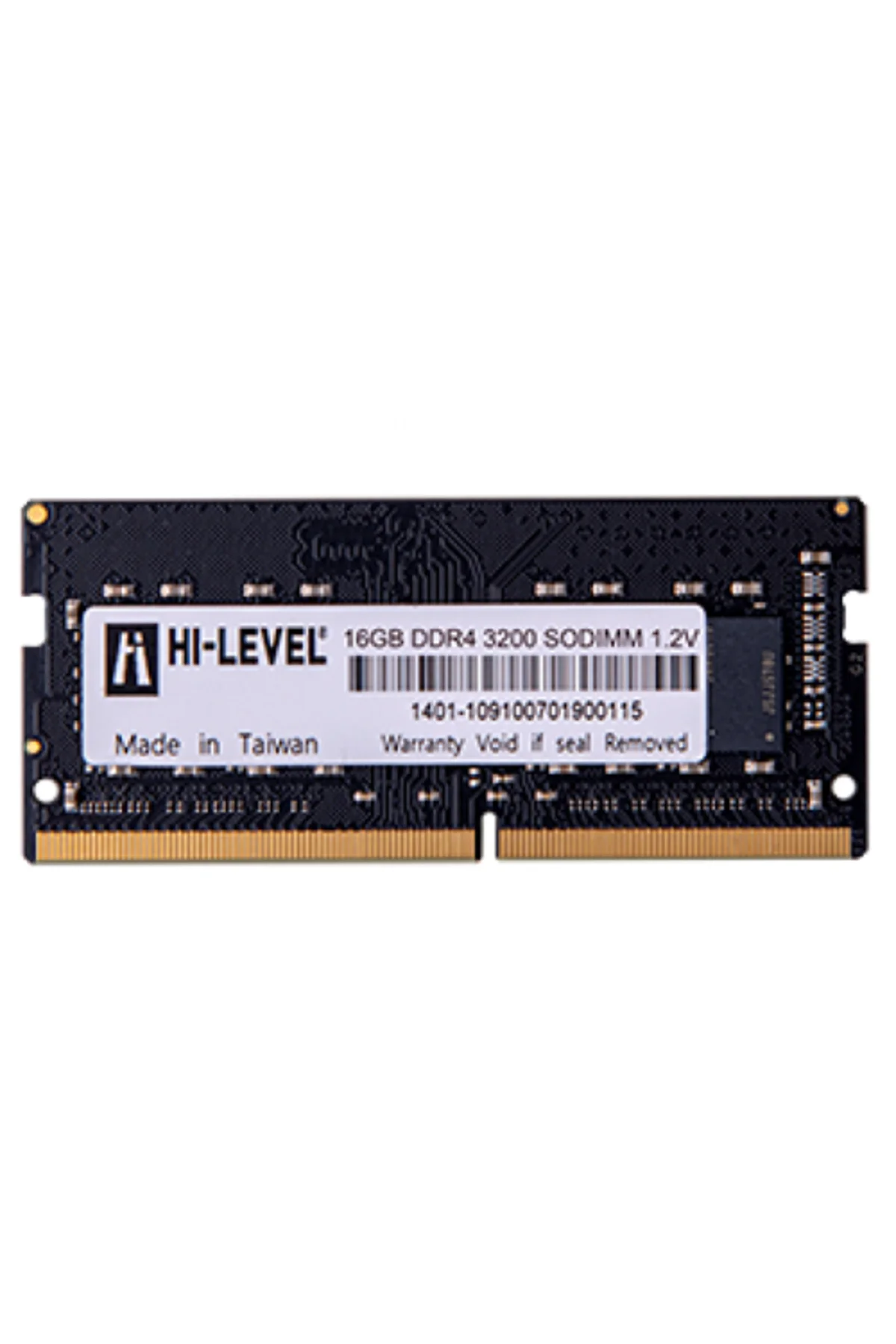 HI-LEVEL 16GB DDR4 3200Mhz CL22 Notebook Ram HLV-SOPC25600D4/16G (1.2V)