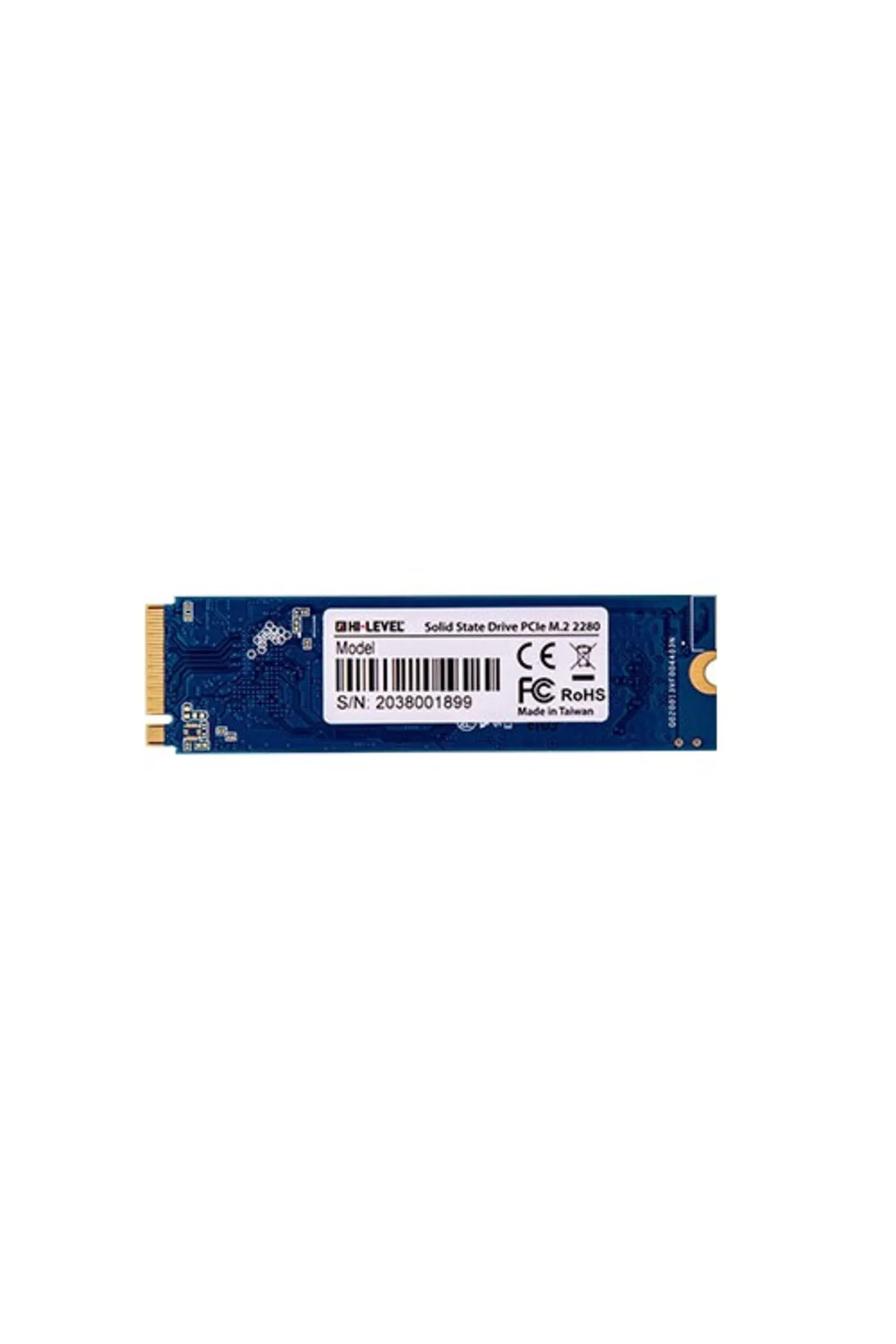 HI-LEVEL 256GB M.2 NVMe PCIe 3300/1200 SSD HLV-M2PCIeSSD2280/256G
