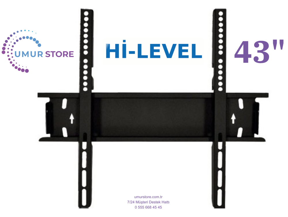 Hi-Level 43HRT900 43" 108 Ekran Uydu Alıcılı 4K Ultra HD 42”, 43” Hi-Level 43HRT900 43" 108 Ekran Uydu Alıcılı 4K Ultra HD 42”, 43”