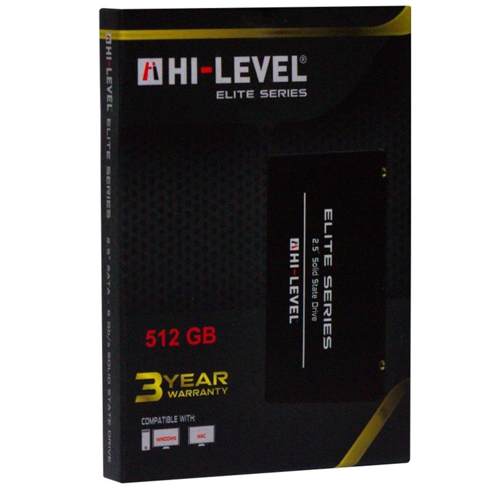 Hi-Level 512GB Elite HLV-SSD30ELT-512G 560-540MB-s 2.5" SATA3 Kız