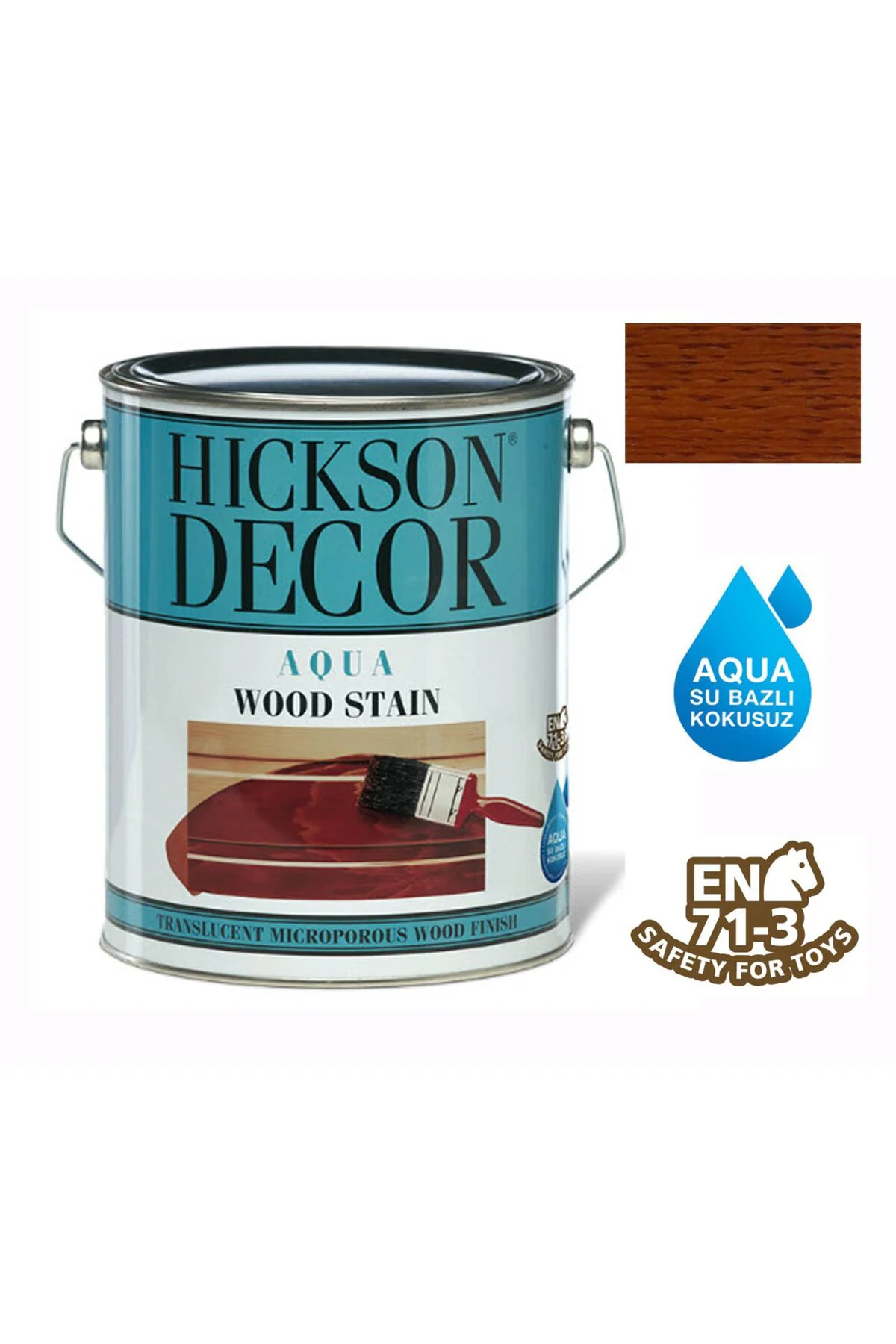 Hickson Decor Aqua Su Bazlı 2,5 LT Teak