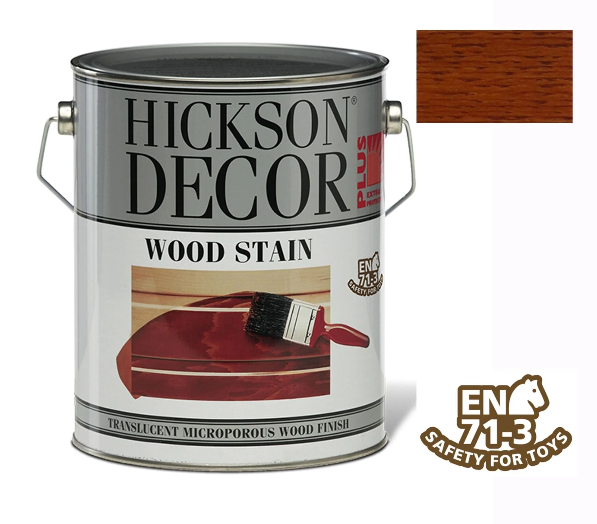 Hickson Decor Wood Stain 2,5 LT Teak Hickson Decor Wood Stain 2,5 LT Teak