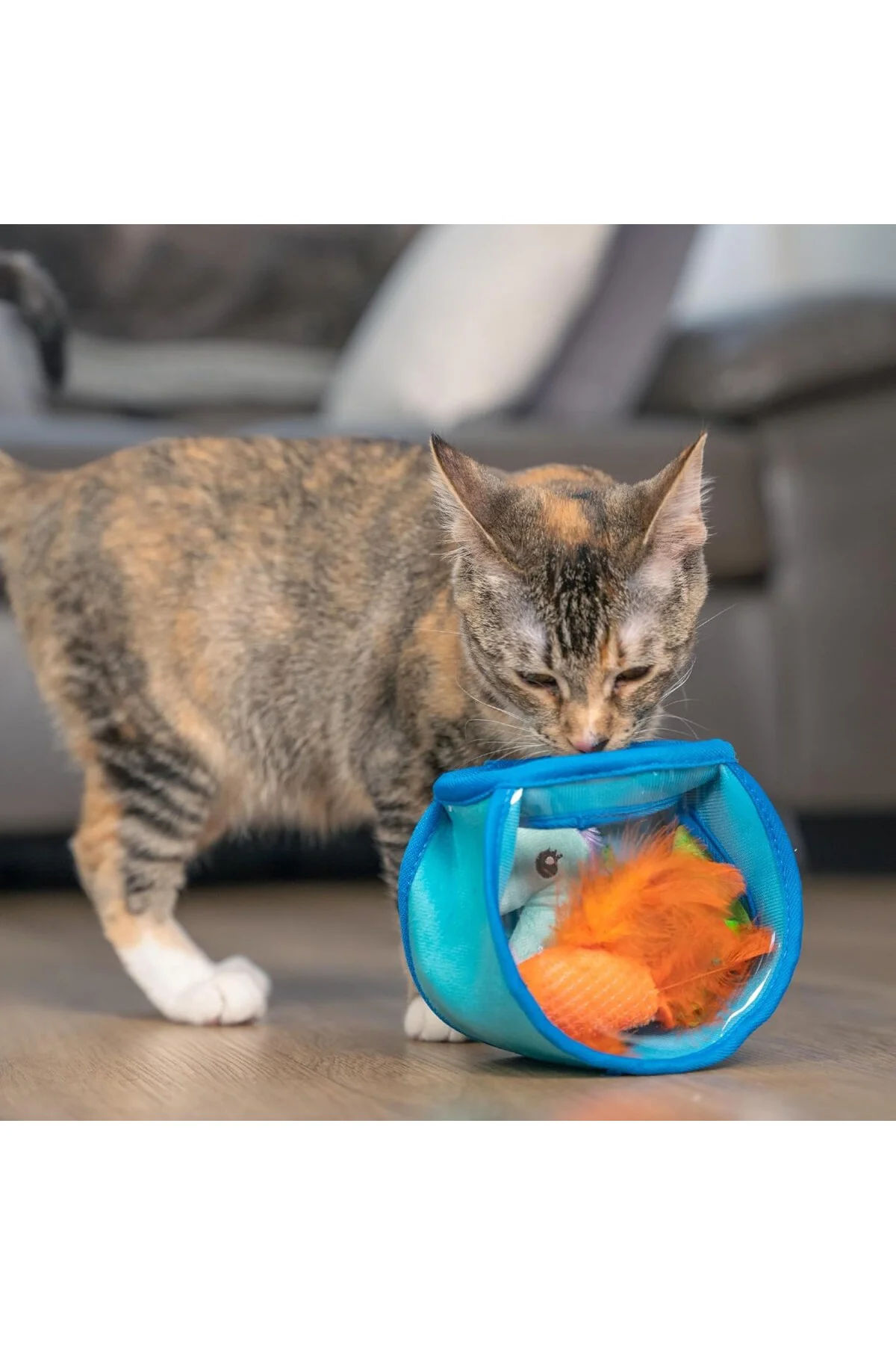 Hide & Seek Fish Bowl İnteraktif Kedi Bulmaca Oyuncak