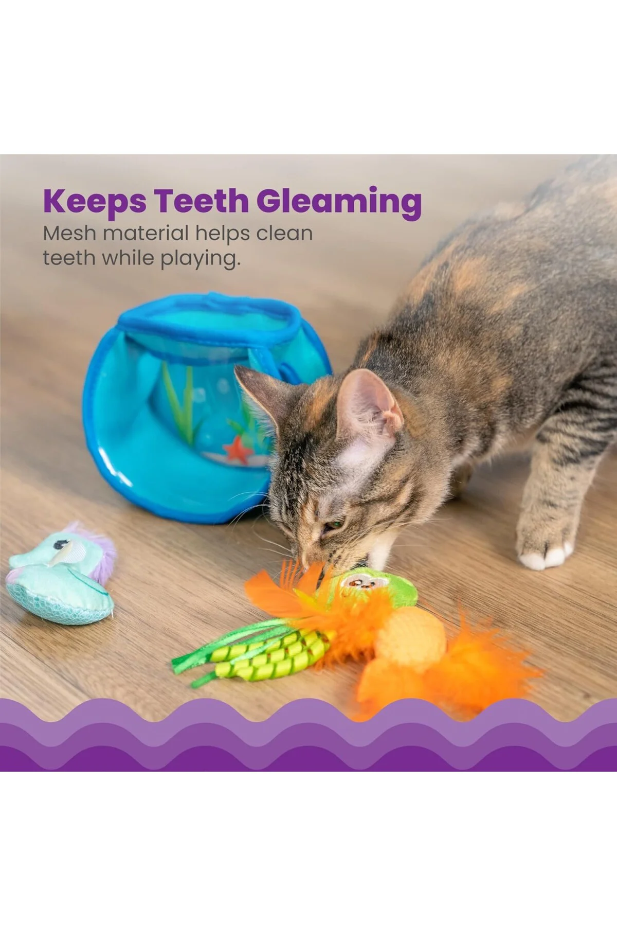 Hide & Seek Fish Bowl İnteraktif Kedi Bulmaca Oyuncak