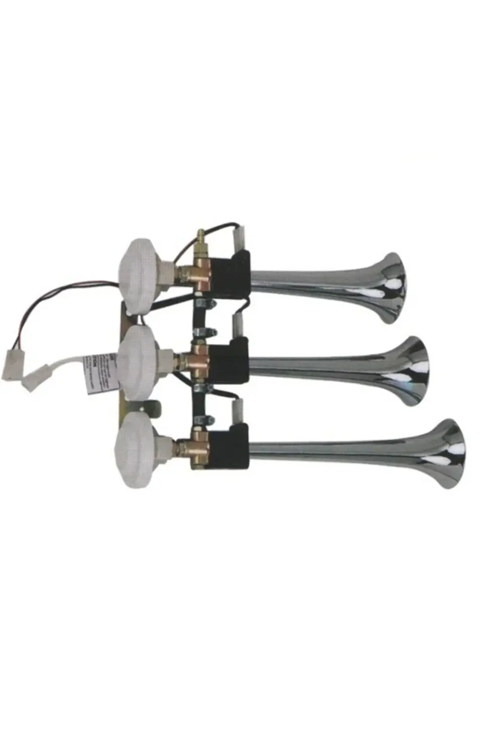 Hido Üç Borulu Krom Arap Korna Saydırmalı 12v