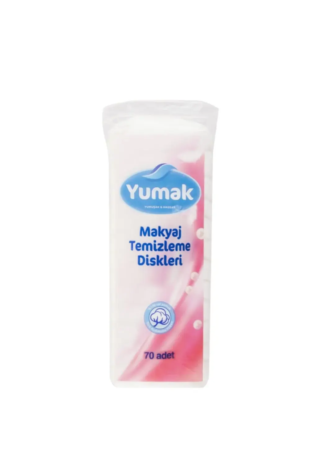 Hidrofil Disk Makyaj Temizleme Pamuğu 70 Li Pamuk