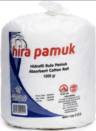 Hidrofil Rulo Pamuk - 1 kg | Yüksek Emici Rulo Pamuk