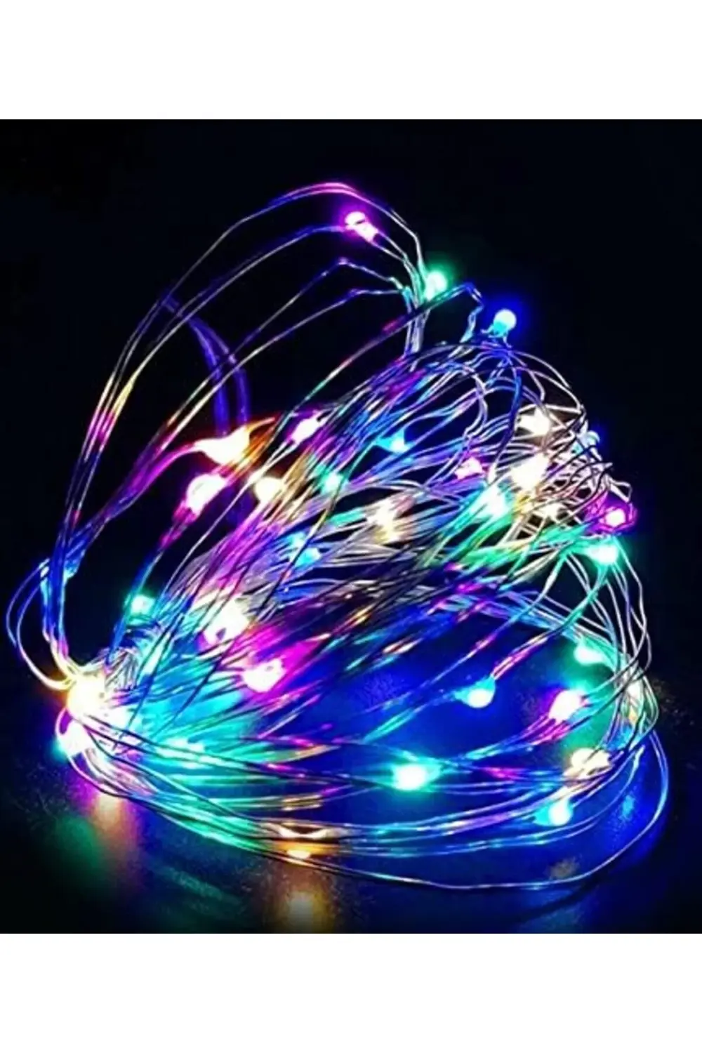 hidz led 3/5/10 Metre RGB Işığı Ağaç Süsleme (1 Adet, 10 Metre) 9