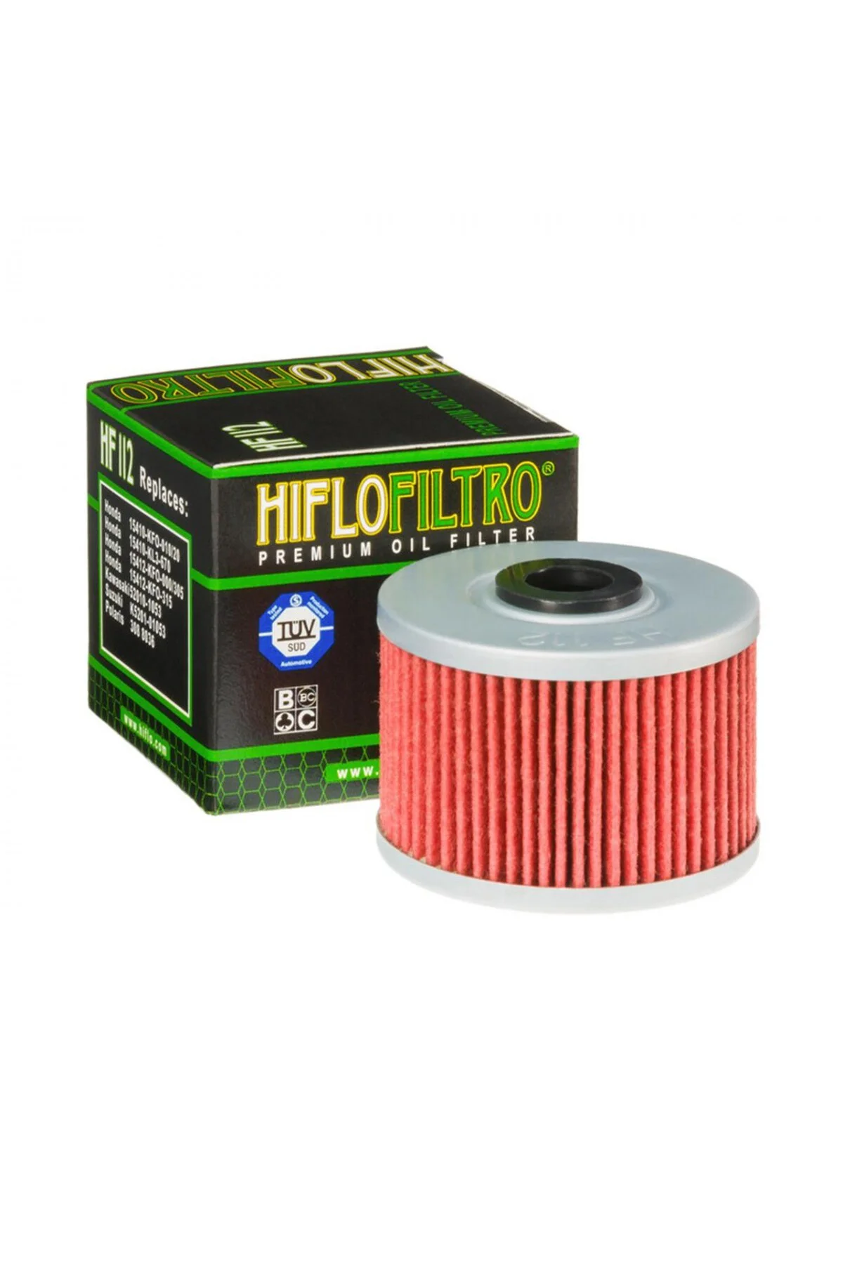 HIFLO YAĞ FİLTRESİ HF112 HONDA CRF 250L CB 250R CBX 250 TWISTER C