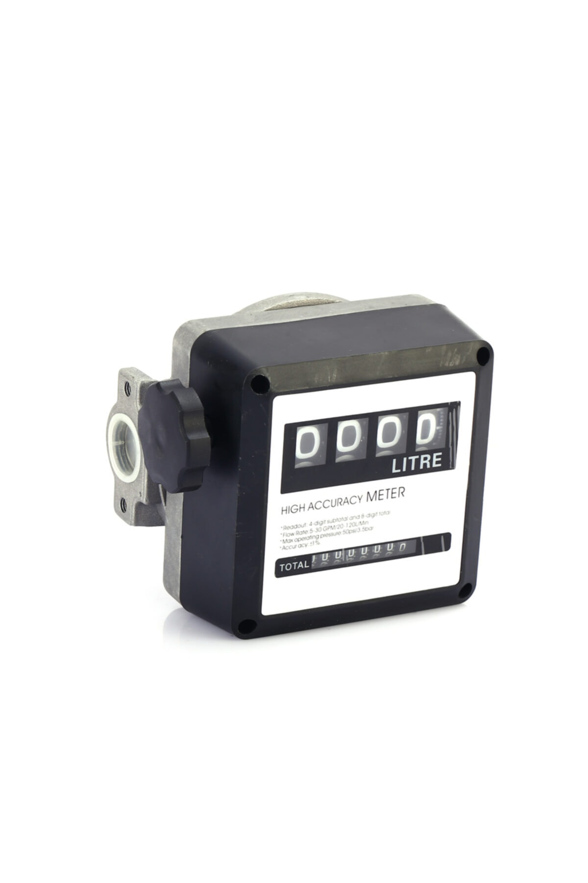 Kemos High Accuracy Mazot Sayaci 4 Haneli 1 İnch Mazot Sayaci , Yağ Say