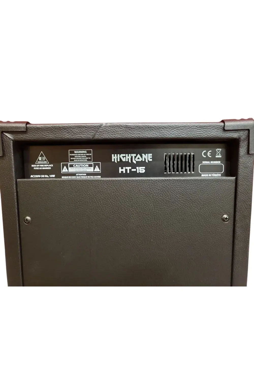 HIGHTONE HT-15 COMBO 15 WATT ÇİFT GİRİŞLİ AMFİ