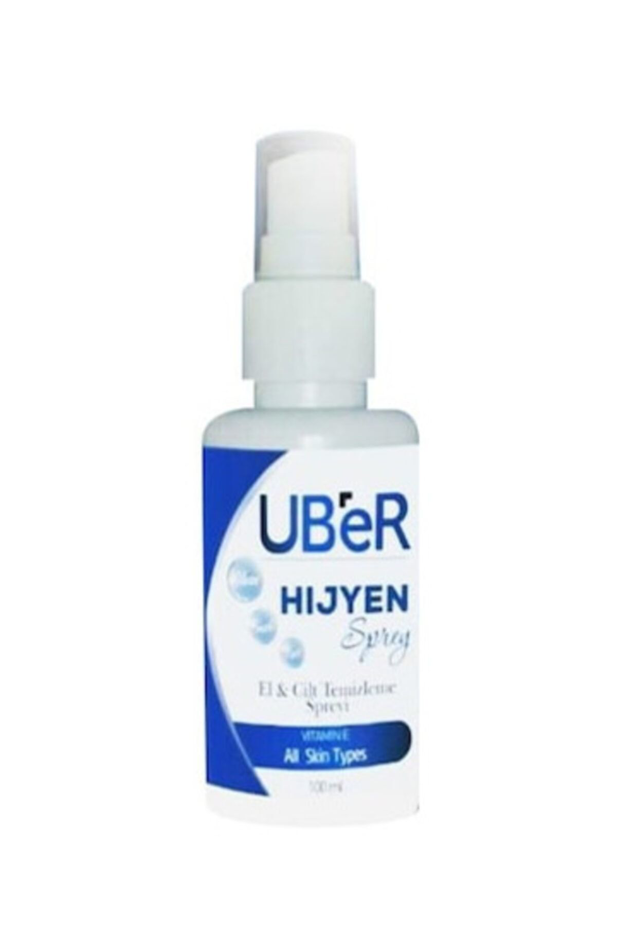 Uber Hijyen Sprey El Ve Cilt Temizleme Spreyi 100 Ml - Antiseptik Özel