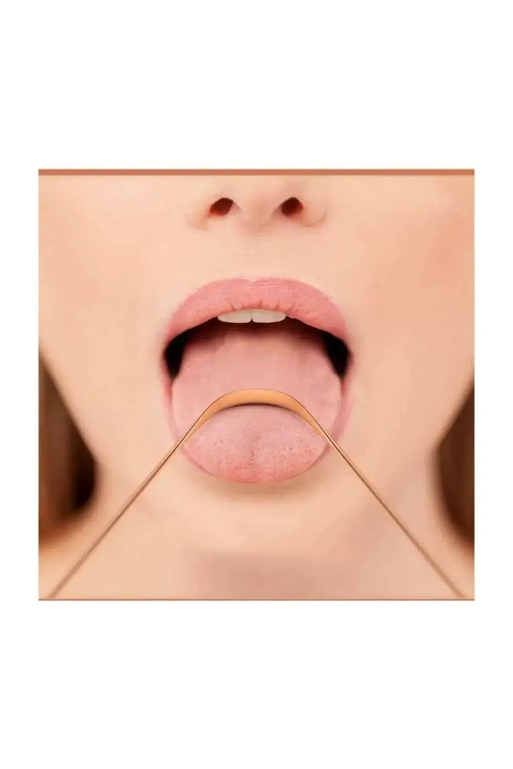 Hijyenik Dil Kazıyıcı Temizleme Dil Sıyırıcı Dil Temizleyici Bakı