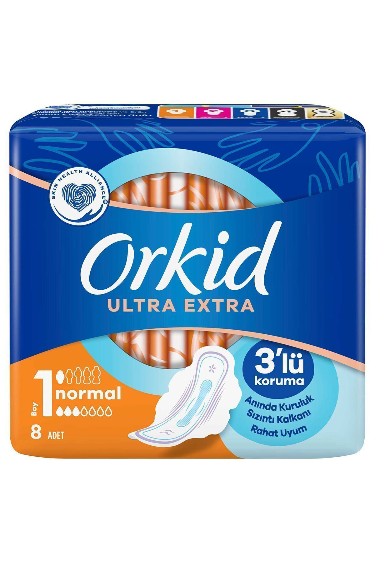 Orkid Hijyenik Ped Ultra Extra Tekli Normal