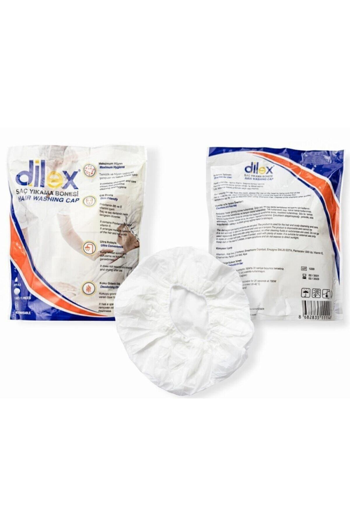 Dilex Hijyenik Şampuanlı Saç Yıkama Bonesi 2 Adet