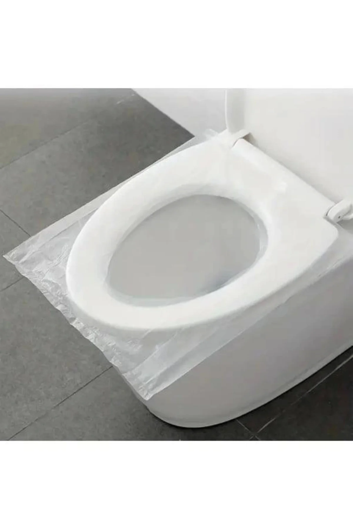 Hijyenik Tek Kullanımlık Klozet Kapağı Poşeti 200 Adet - Lisinya