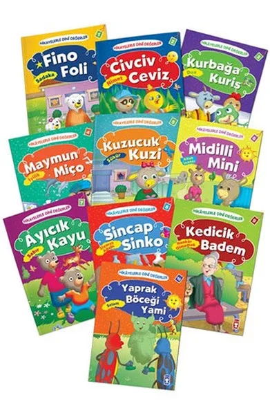 Hikayelerle Dini Değerler Set (10 Kitap Takım) Hikayelerle Dini Değerler Set (10 Kitap Takım)