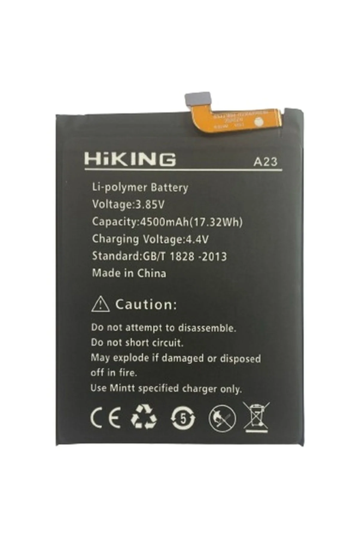 Hikıng A23 Pil Batarya 4500 Mah + Tamir Set