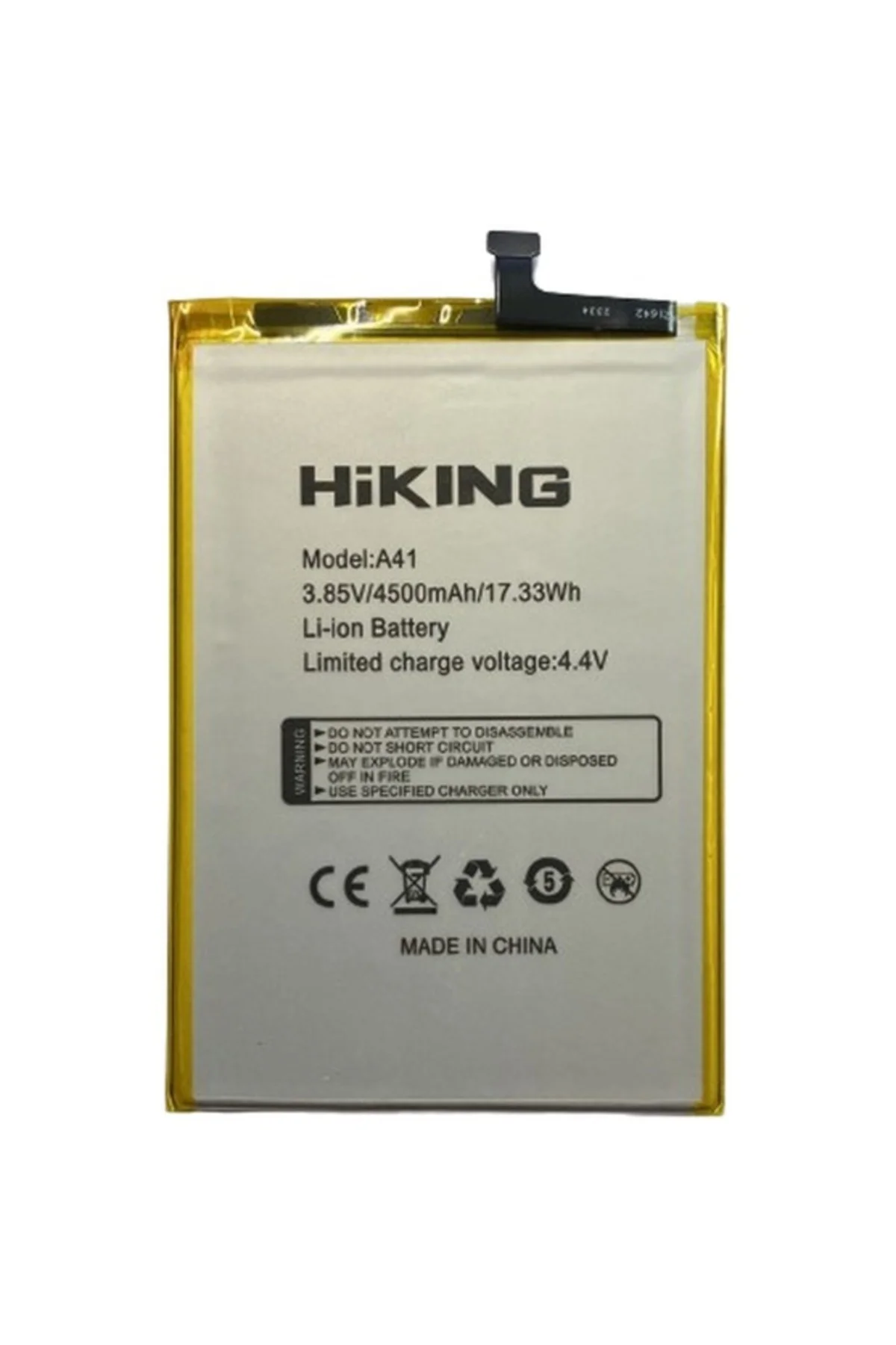 Hikıng A41 Pil Batarya 4500 Mah + Tamir Seti