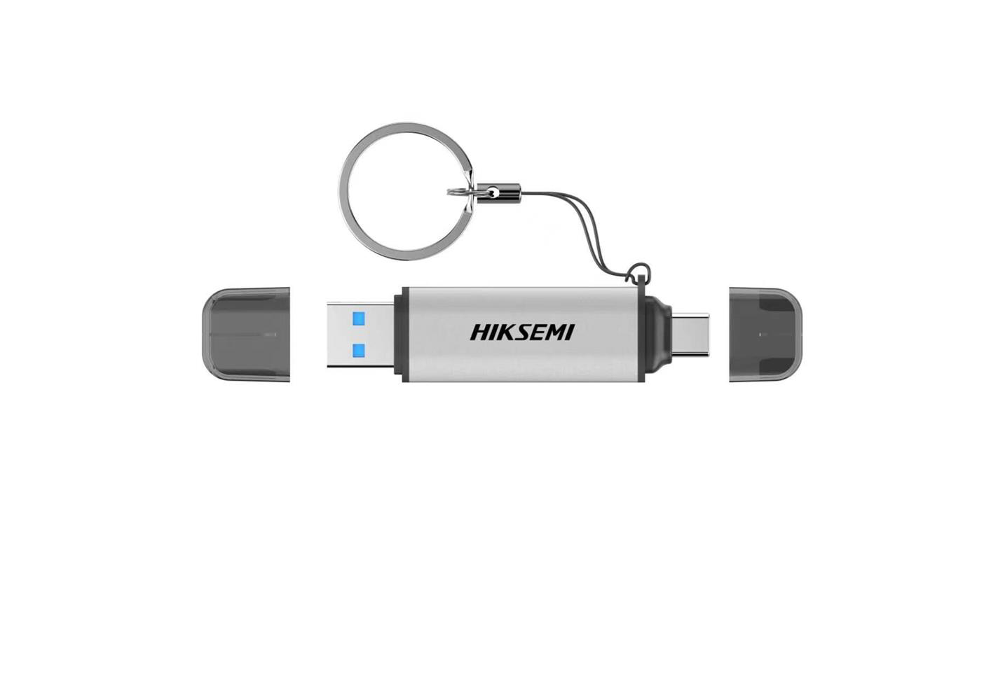 Hiksemi HS-HUB-CR01 High Speed USB-A+USB-C microSD-SD Kart Okuyuc