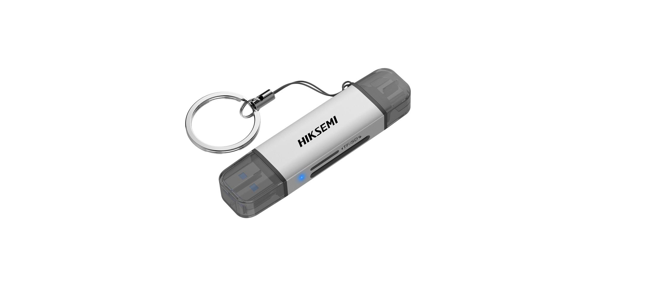 Hiksemi HS-HUB-CR01 High Speed USB-A+USB-C microSD-SD Kart Okuyuc