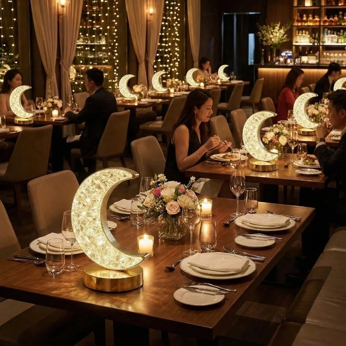 Hilal Ay Model Kristal Led Masa Lambası – Dokunmatik, 3 Renk Işık Modlu, Şarjlı Mini Dekoratif Gece Lambası Bx40 Fiyatı, Yorumları ve Özellikleri