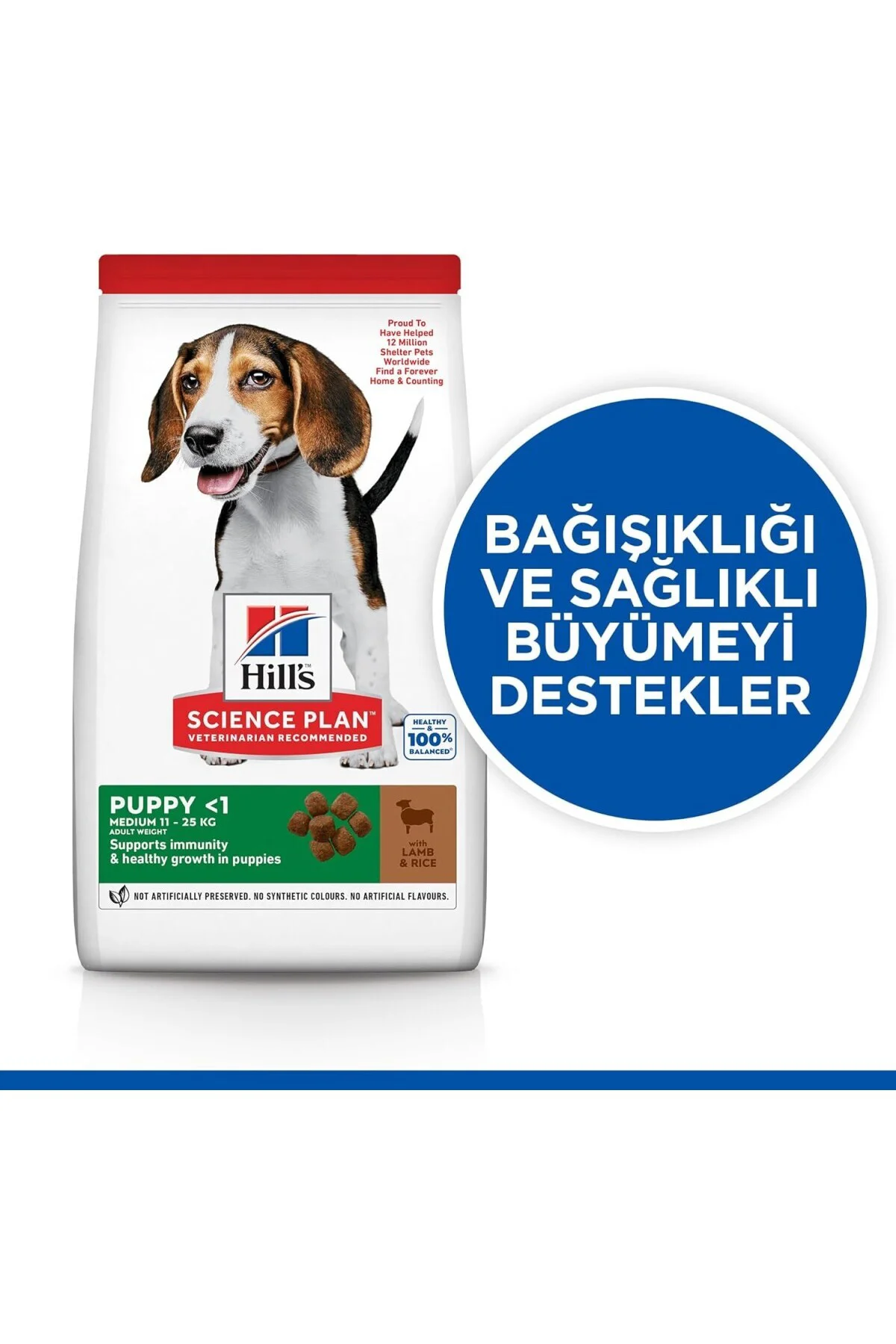 Hills Puppy Kuzulu Medium Yavru Köpek Maması 14 kg