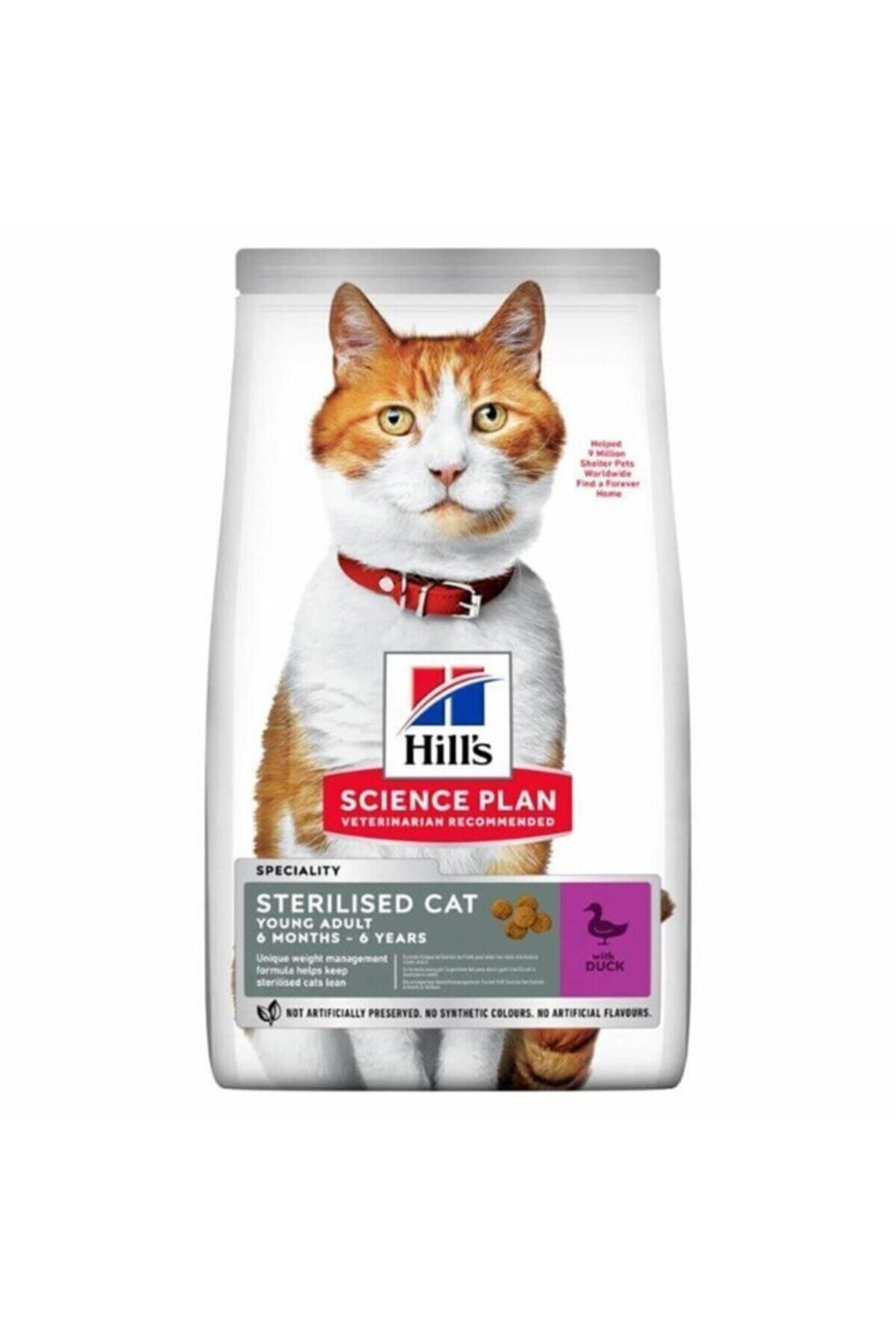 Hill's  Science Plan Ördekli Kisirlaştirilmiş Kedi Mamasi 10 Kg