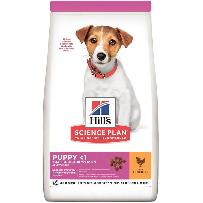 Hills Small & Mini Puppy Küçük Irk Tavuklu Yavru Köpek Mamasi 1,5