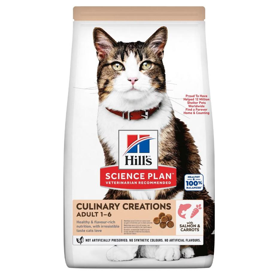 Hills Somonlu Ve Havuçlu Yetişkin Kedi Maması 1,5 Kg