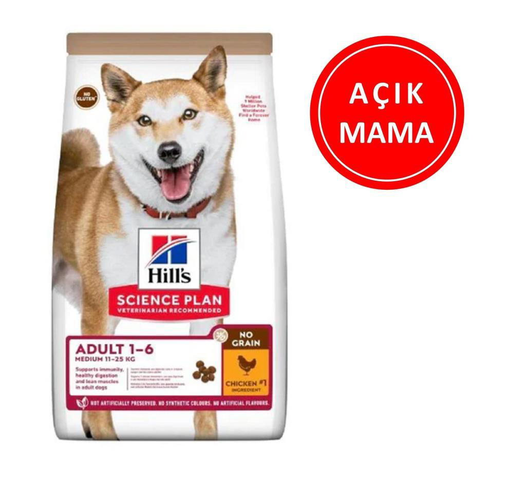 Hill's Hills Tahilsiz Tavuklu Yetişkin Köpek Mamasi 1 Kg Açik