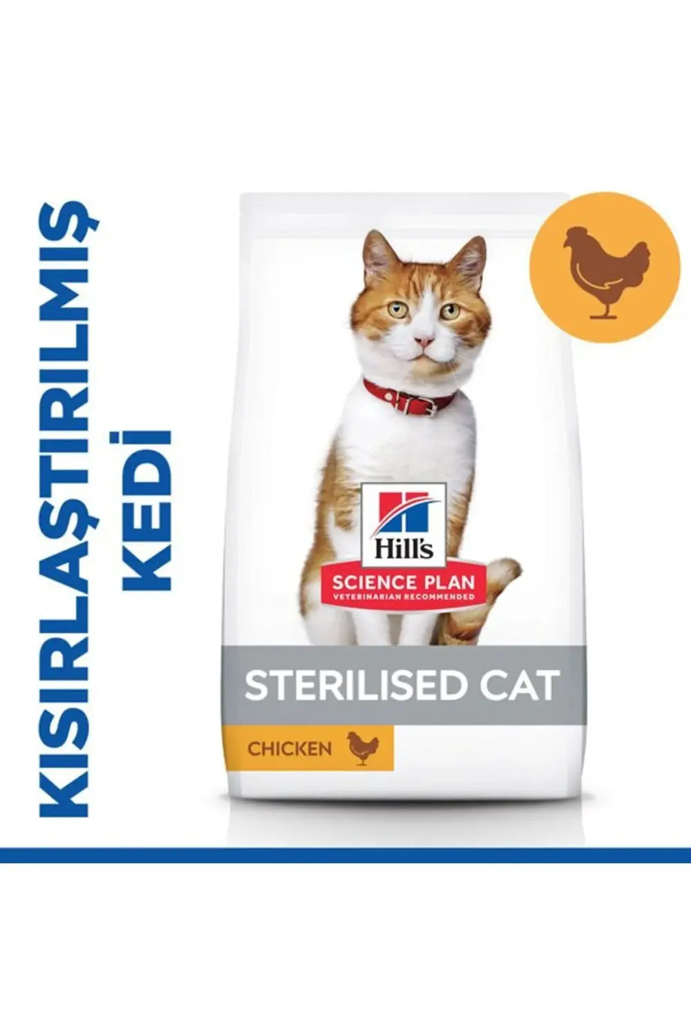 Hills Young Sterilised Tavuklu Kısırlaştırılmış Kedi Maması 8+2 K