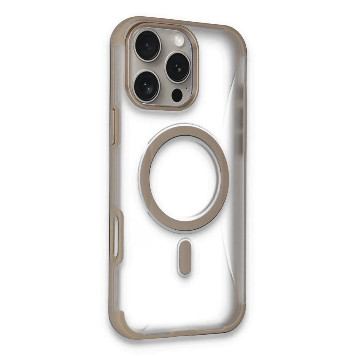Hilton MagSafe Şeffaf Kılıf - iPhone 16 Pro Max ile Uyumlu, Gold Fiyatı, Yorumları ve Özellikleri