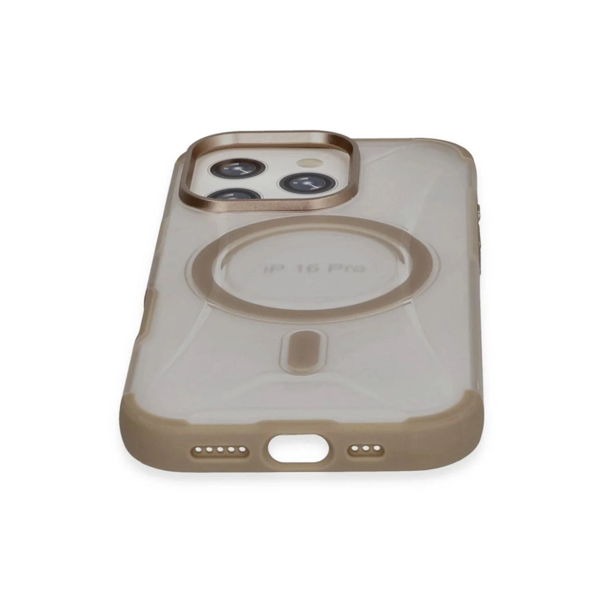 Hilton MagSafe Şeffaf Kılıf - iPhone 16 Pro Max ile Uyumlu, Gold Fiyatı, Yorumları ve Özellikleri