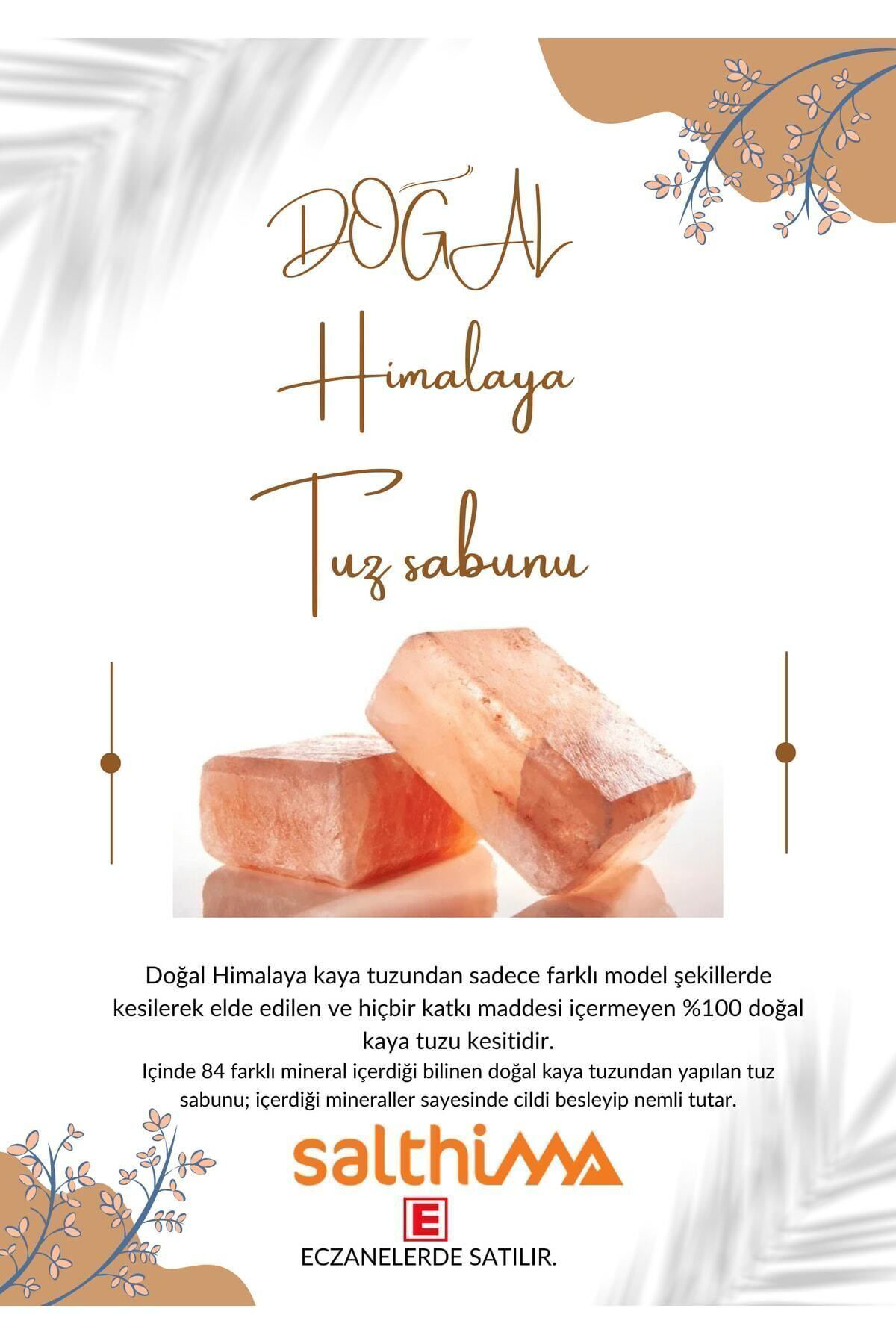 Salthima Himalaya Tuz Sabunu Doğal 84 Mıneral 350Gr ( 2 Adet )