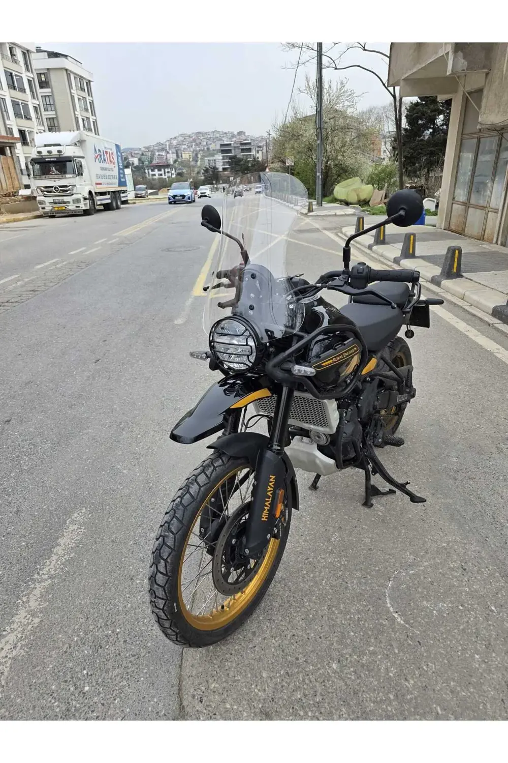 Himalayan Royal Enfıeld 450 Siperlik Ön Cam 2023-2025 Model 49cm