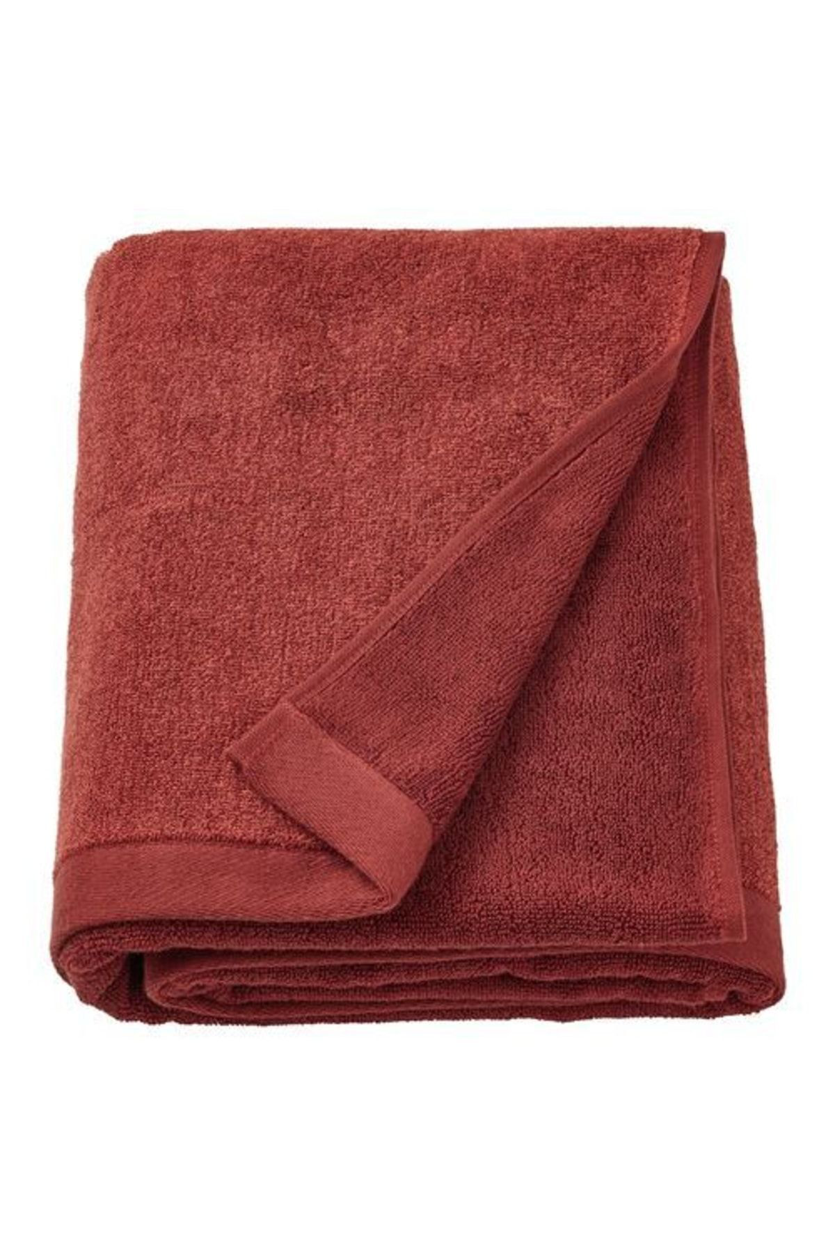 İkea Hımlean Banyo Havlusu, Kırmızı, 100X150 Cm